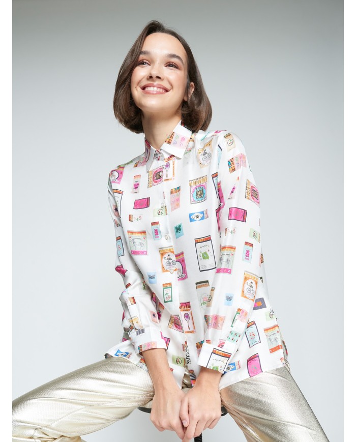 Camisa 32968 vilagallo mujer