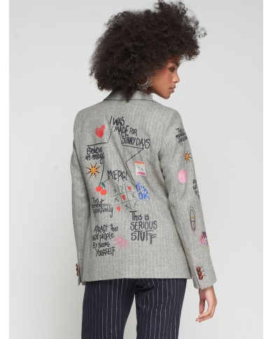 Americana 32808 vilagallo mujer Americana 32808 vilagallo mujer