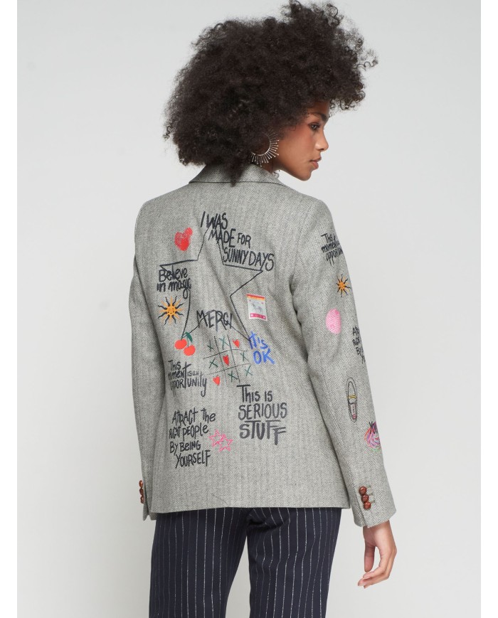 Americana 32808 vilagallo mujer