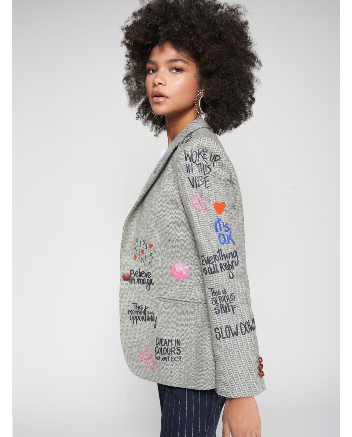 Americana 32808 vilagallo mujer