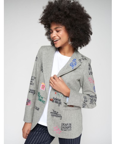 Americana 32808 vilagallo mujer Americana 32808 vilagallo mujer