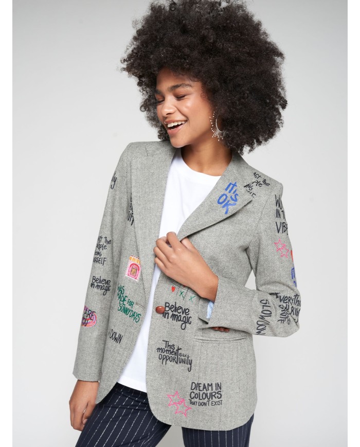 Americana 32808 vilagallo mujer