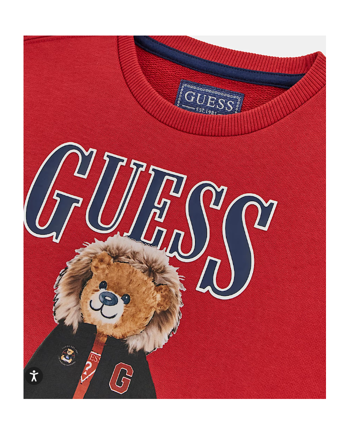 Sudadera l5bq07 kad74 guess niÑo