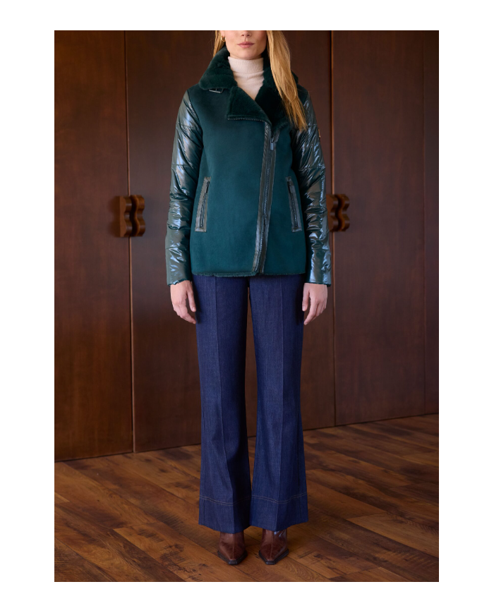 Chaqueton biker 49130 arggido mujer