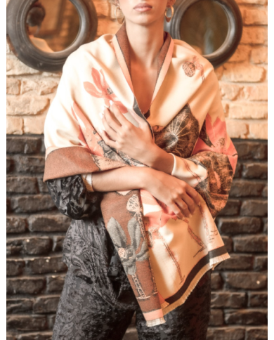 Pasmina romÁntica s0036 kahyra mujer Pasmina romÁntica s0036 kahyra mujer