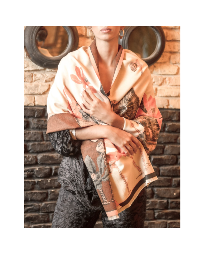 Pasmina romÁntica s0036 kahyra mujer