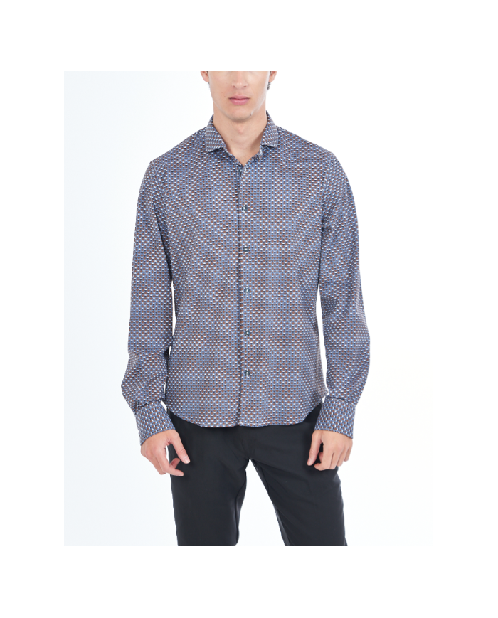 Camisa c809 op00-25 yes-zee hombre