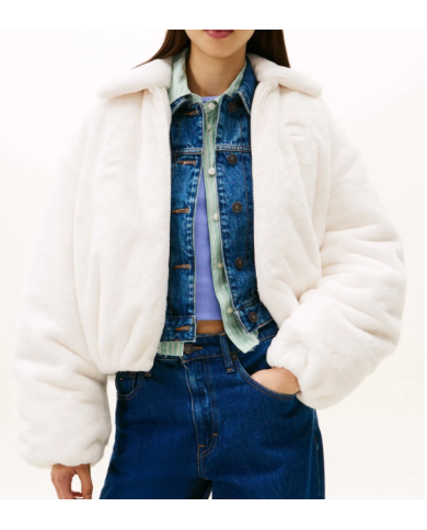 Parka pelo dw0dw21669 tommy jeans mujer Parka pelo dw0dw21669 tommy jeans mujer