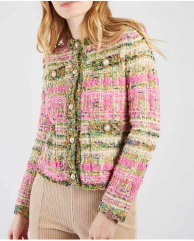 Chaqueta a585036 resille derhy mujer Chaqueta a585036 resille derhy mujer