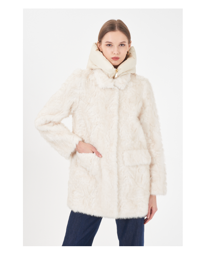 Parka pelo o060 kl00 yes-zee mujer