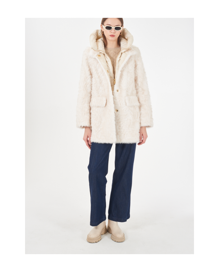 Parka pelo o060 kl00 yes-zee mujer