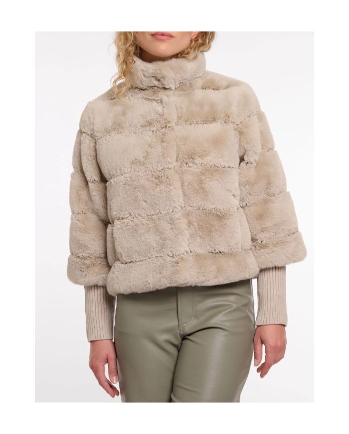 Abrigo feline rinopelle mujer