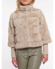 Abrigo feline rinopelle mujer