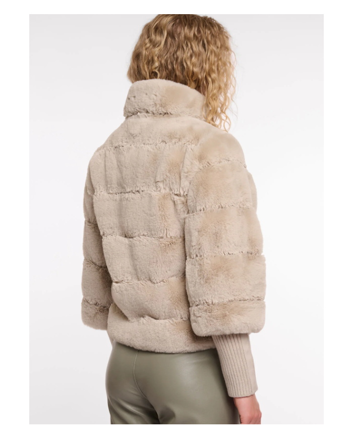 Abrigo feline rinopelle mujer