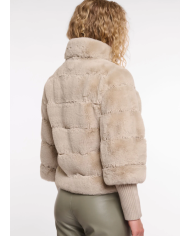 Abrigo feline rinopelle mujer