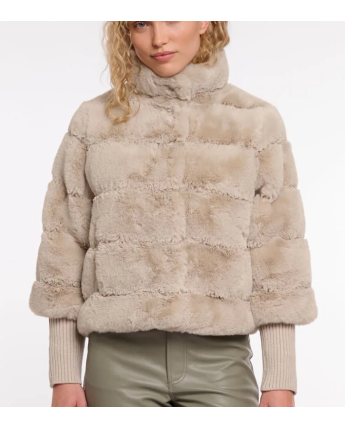 Abrigo feline rinopelle mujer