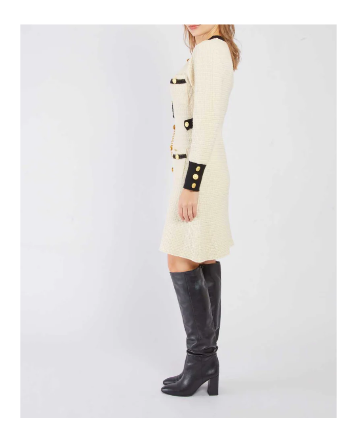 Vestido a512053 clemence derhy mujer