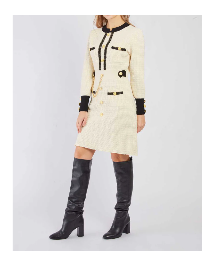 Vestido a512053 clemence derhy mujer