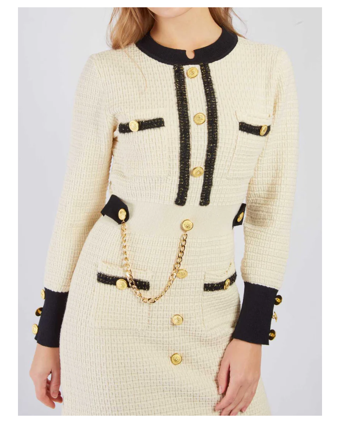 Vestido a512053 clemence derhy mujer