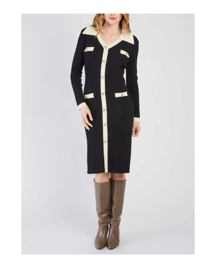 Vestido claudette a512050 derhy mujer