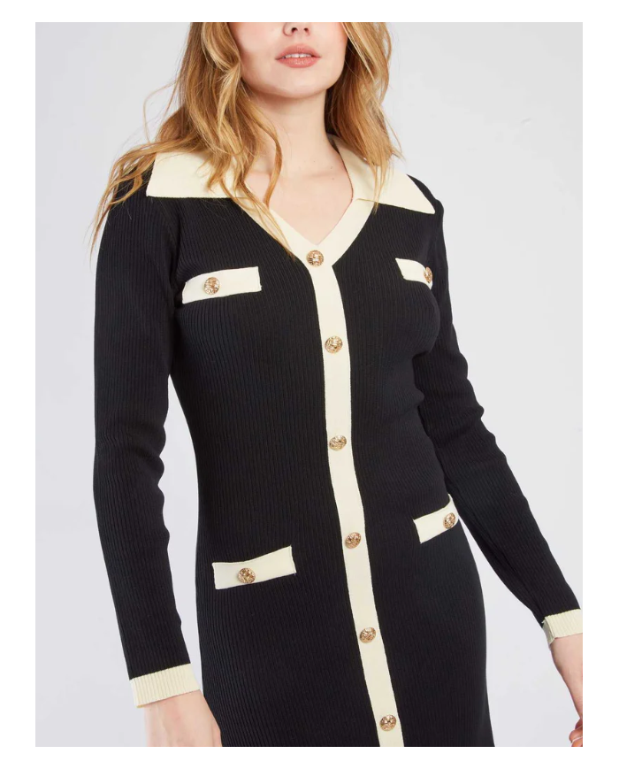 Vestido claudette a512050 derhy mujer