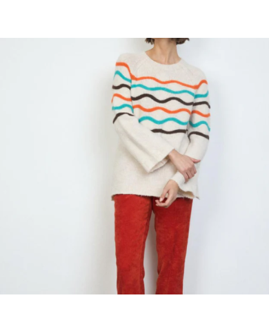 Jersey manzanilla tinta mujer Jersey manzanilla tinta mujer