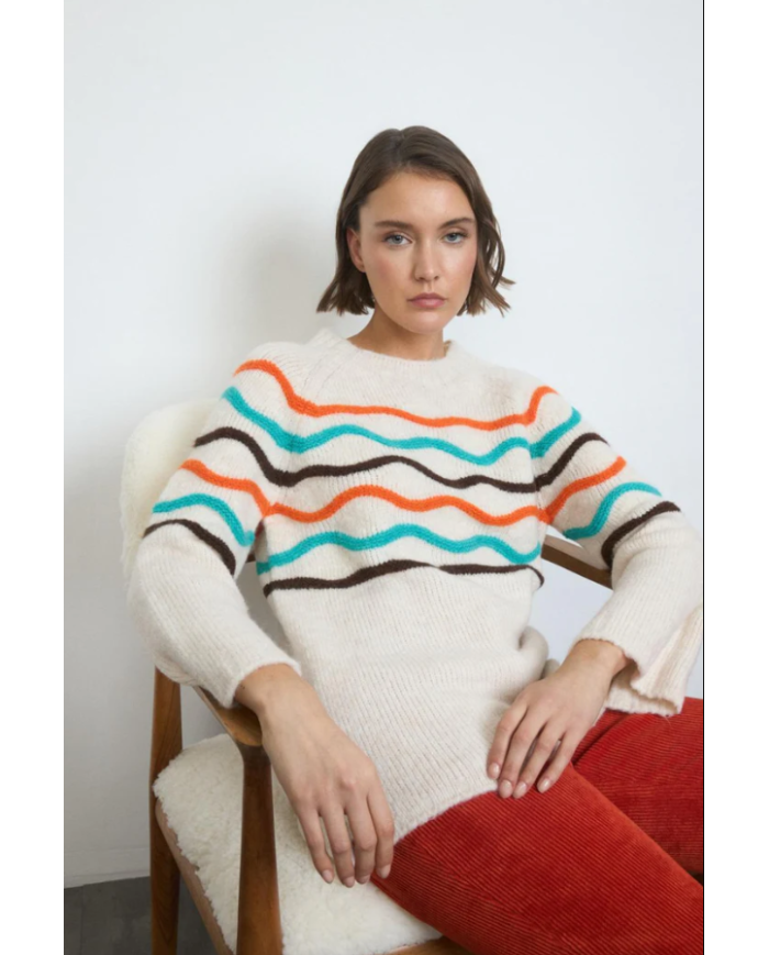 Jersey manzanilla tinta mujer