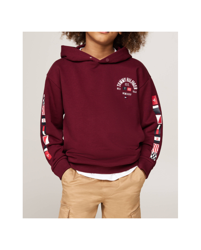 Sudadera kb0kb09379 tommy kids