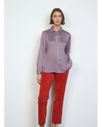 Camisa plateria tinta mujer