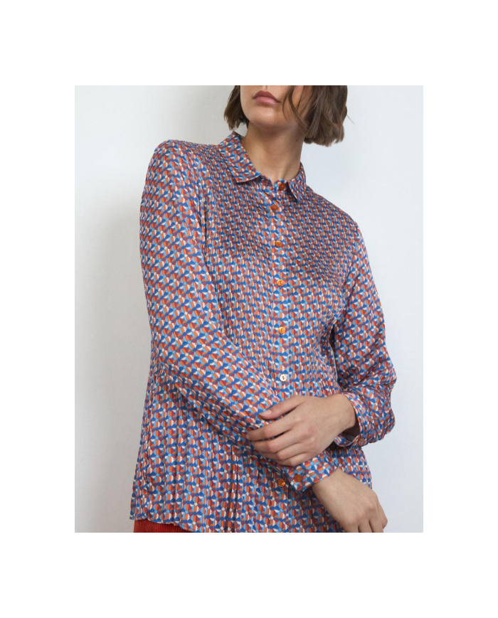 Camisa plateria tinta mujer