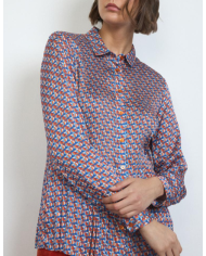 Camisa plateria tinta mujer