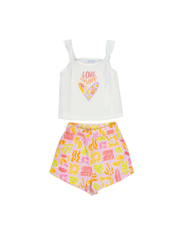 Conj. short 8h 6210 mayoral niÑa