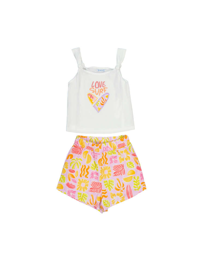 Conj. short 8h 6210 mayoral niÑa