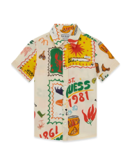 Camisa l6gh02 wg5v0 guess niÑo