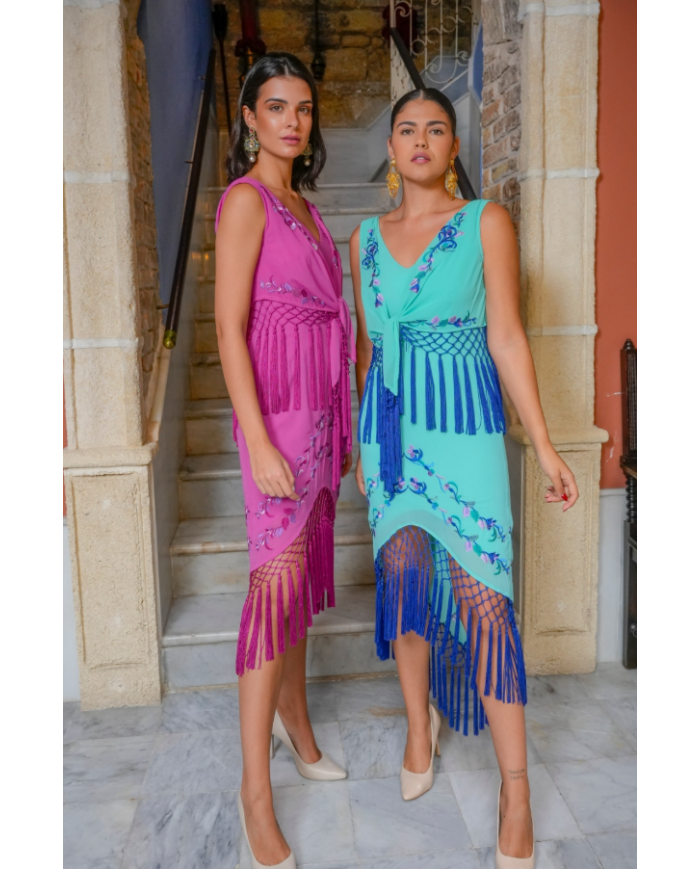 Vestido soledad v2627 kahyra mujer