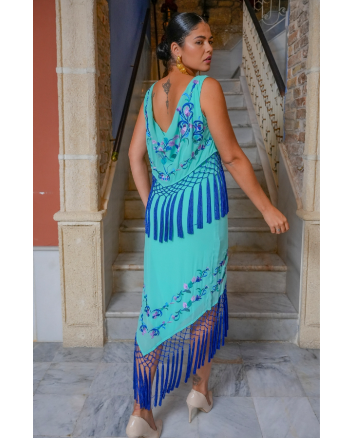 Vestido soledad v2627 kahyra mujer