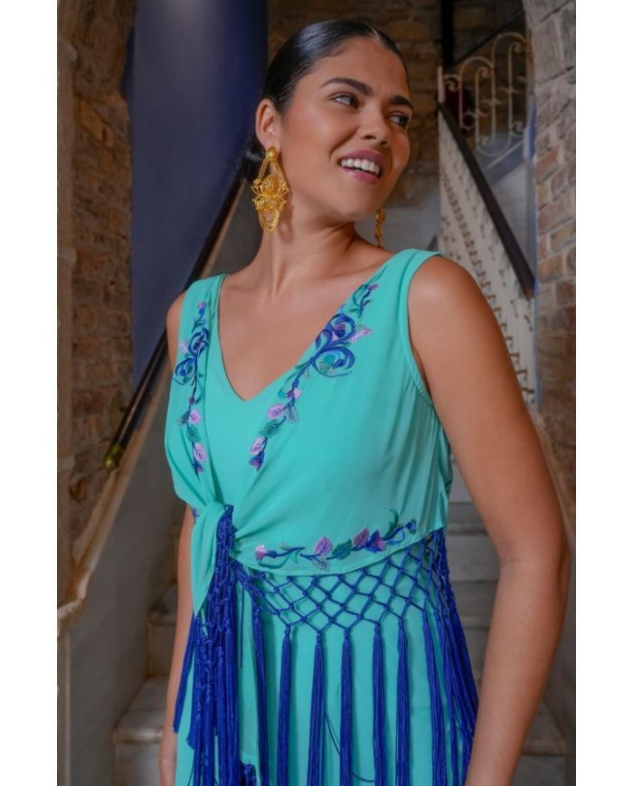 Vestido soledad v2627 kahyra mujer