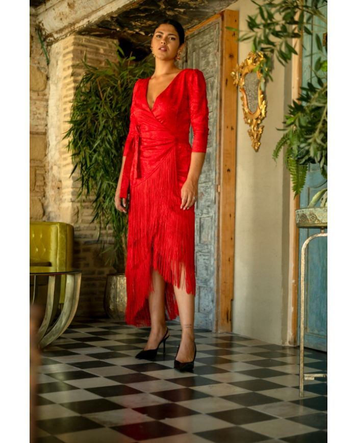 Vestido luz v2619b kahyra mujer