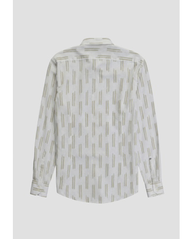 Camisa lino mmsl00789 fa430661 morato hombre