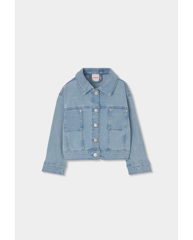 Cazadora denim 403142 boboli niÑa