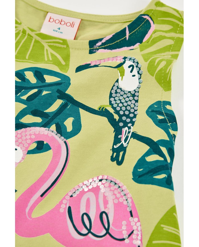 Vestido punto 413121 boboli niÑa