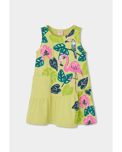 Vestido punto 413121 boboli niÑa