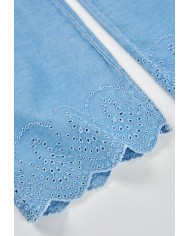 Plon. denim bordado 323086 boboli niÑa