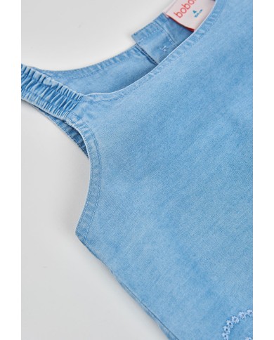Top denim 323075 boboli niÑa