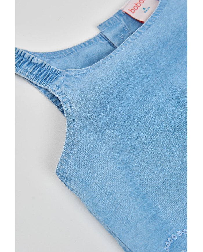Top denim 323075 boboli niÑa