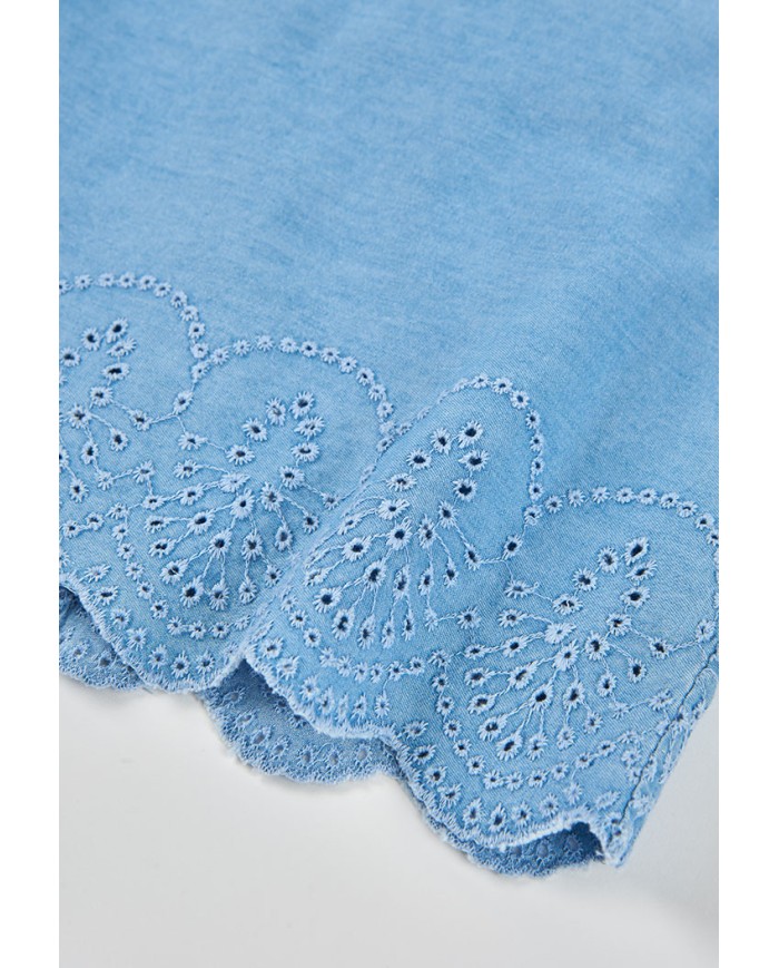 Top denim 323075 boboli niÑa