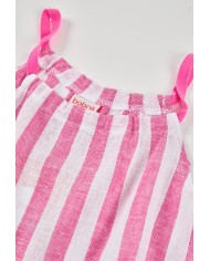 Vestido lino 343033 boboli niÑa