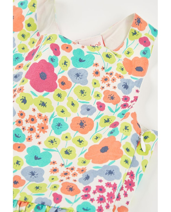 Vestido saten 313041 boboli niÑa