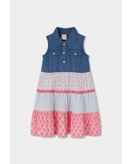 Cazadora denim 303185 boboli niÑa