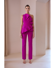 Conj. top/plon. carla ruiz mujer